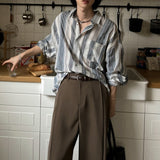 レイジーストライプシャツCT1164