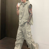 ノースリーブワークセットアップCS1040