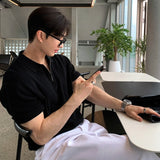 ハーフジップサマーニット(2COLOR)CT1139