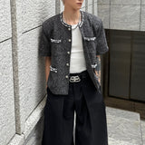 パールビジューノーカラージャケットCJ1043