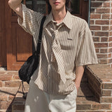 ストライプユニフォームシャツ(2COLOR)CT1131