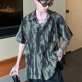 チャコールペインティングシャツ(2COLOR)CT1128