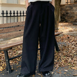 ドレープタックワイドレッグパンツ(2COLOR)CB1066