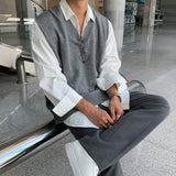 Vネックノーマルベスト(2COLOR)CT1175