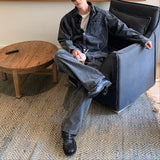 スノーフレークデニムセットアップ(2COLOR)CS1044