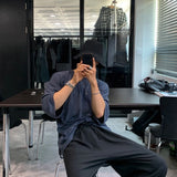 ルーズ5分丈Tシャツ(2COLOR)CT1064