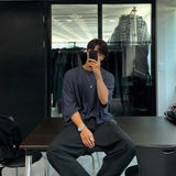 ルーズ5分丈Tシャツ(2COLOR)CT1064