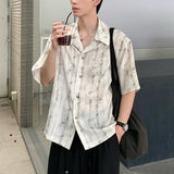 シアーペイントラペルシャツ(2COLOR)CT1146