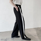 ライン入りスリットストレートパンツ(2COLOR)CB1046