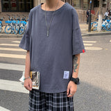 タグデザインベーシックTシャツ(4COLOR)CT1042