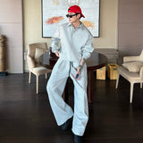 ステッチルーズスウェットセットアップ(2COLOR)CS1048