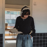 メイストレッチリブカットソーCT1154