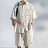 ハーフシャツセットアップ(3COLOR)CS1014