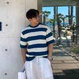 ボーダーケーブルニット(2COLOR)CT1069