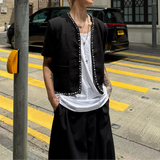 パールステッチVカットジャケットCJ1045