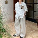 ニットポケットストライプシャツ(2COLOR)CT1171