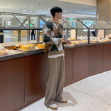 ウァームチェックニットCT1200