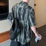 チャコールペインティングシャツ(2COLOR)CT1128