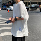 タグデザインベーシックTシャツ(4COLOR)CT1042