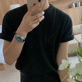 ラウンドネックサマーニット(2COLOR)CT1055