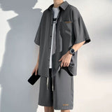 ハーフシャツセットアップ(3COLOR)CS1014