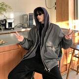 ダブルフーディジャケット(2COLOR)CJ1038