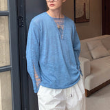 ハイダメージVカットカットソー(5COLOR)CT1161