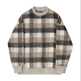 チェックブレンドニットCT1179