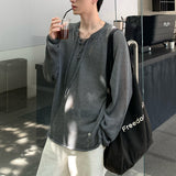 レースアップダメージニット(4COLOR)CT1155