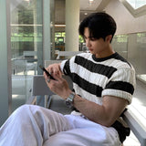 ボーダーケーブルニット(2COLOR)CT1069