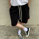 カラーステッチスウェットハーフパンツ(2COLOR)CB1063