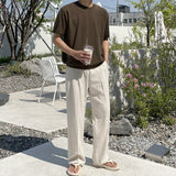 リネンストレートパンツCB1035