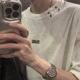 ネックメタルTシャツCT1123