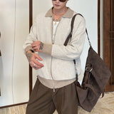 ストライプフルジップニット(3COLOR)CT1165