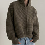 横リブフーディニット(2COLOR)CT1107