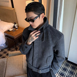 スタンドカラーウールMIXコート(2COLOR)CJ1701