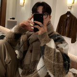 ウァームチェックニットCT1200