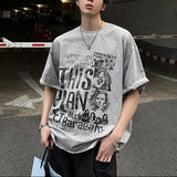 フェイスグラフィックTシャツ(3COLOR)CT1125