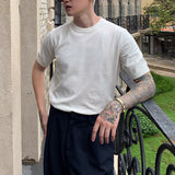 シンプルハーフスリーブニット(3COLOR)CT1160