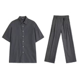 タックシャツセットアップ(2COLOR)CS1037