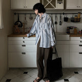 レイジーストライプシャツCT1164