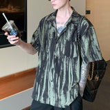 チャコールペインティングシャツ(2COLOR)CT1128