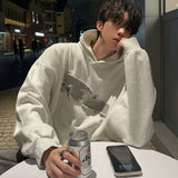 バックプリントパッチワークフーディ(2COLOR)CT1184