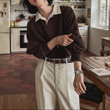 バイカラーポロカットソーCT1192