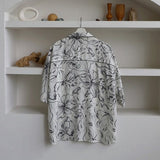 ルーズフラワーシャツ(2COLOR)CT1058