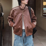 ダブルラインレザージャケット(2COLOR)CJ1047