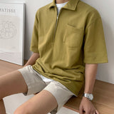 ハーフジップカットソー(2COLOR)CT1151