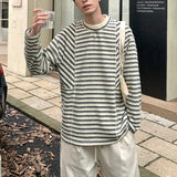 ラウンドネックボーダーカットソー(2COLOR)CT1091