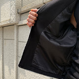 モノトーンノーカラージャケットCJ1044