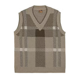 チェックニットベスト(2COLOR)CT1196